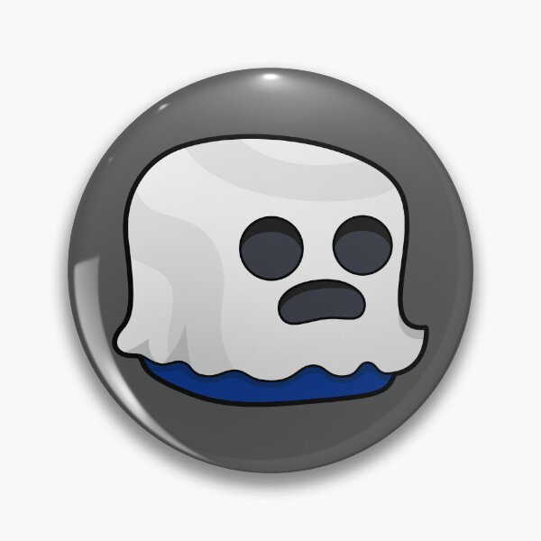Item preview, Blox Fruits Ghost Fruit Roblox Character designed and sold by Kubala Designs.