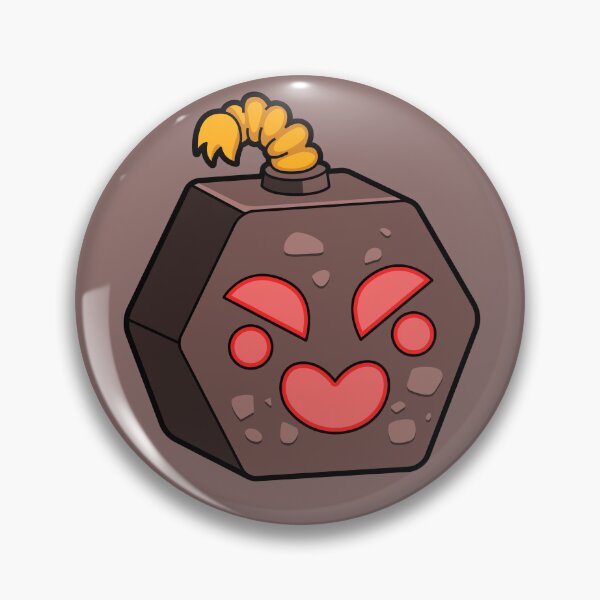 Item preview, Blox Fruits Bomb Fruit Roblox Character designed and sold by Kubala Designs.