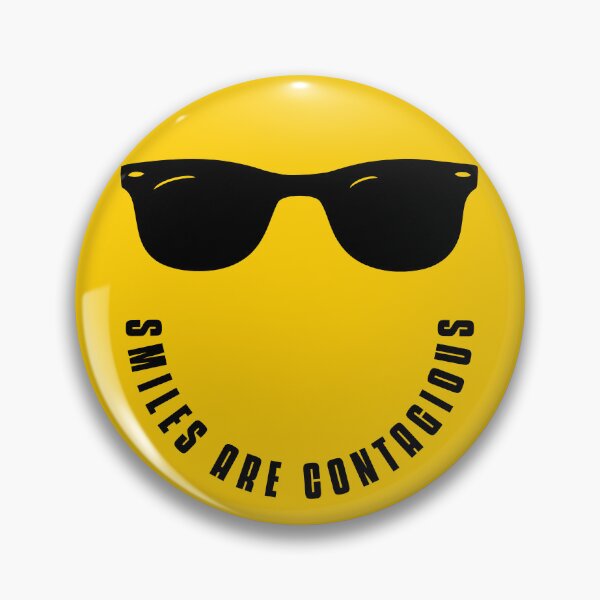 Item preview, SMILES ARE CONTAGIOUS designed and sold by NothingTees.