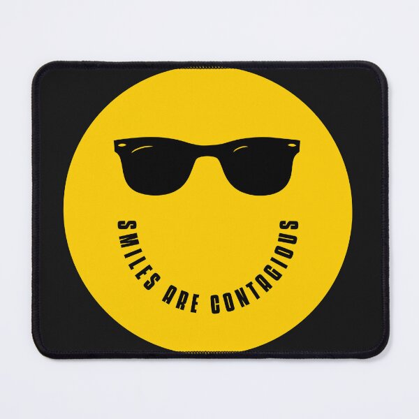 Item preview, SMILES ARE CONTAGIOUS designed and sold by NothingTees.