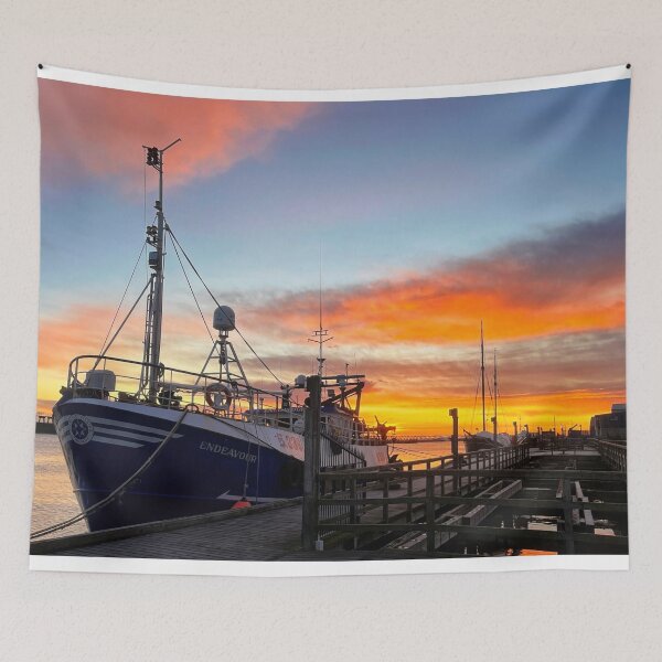 Item preview, Sunrise on The River Blyth in Northumberland. designed and sold by Violaman.