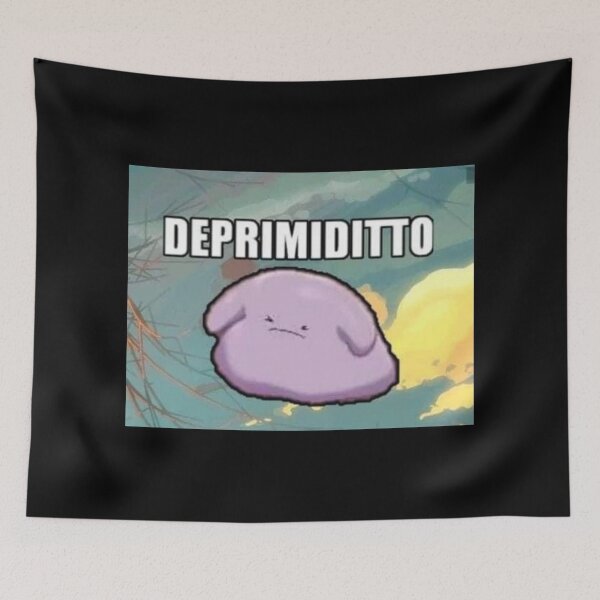 Item preview, MeMe "Depressed" designed and sold by PatronesKawai.