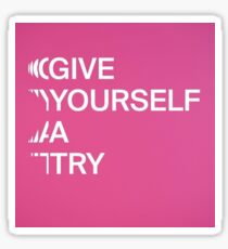 The 1975 Give Yourself A Try Sticker Sticker