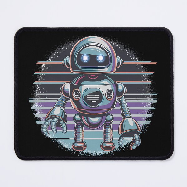 Item preview, Retro Bot Design designed and sold by Printiko.