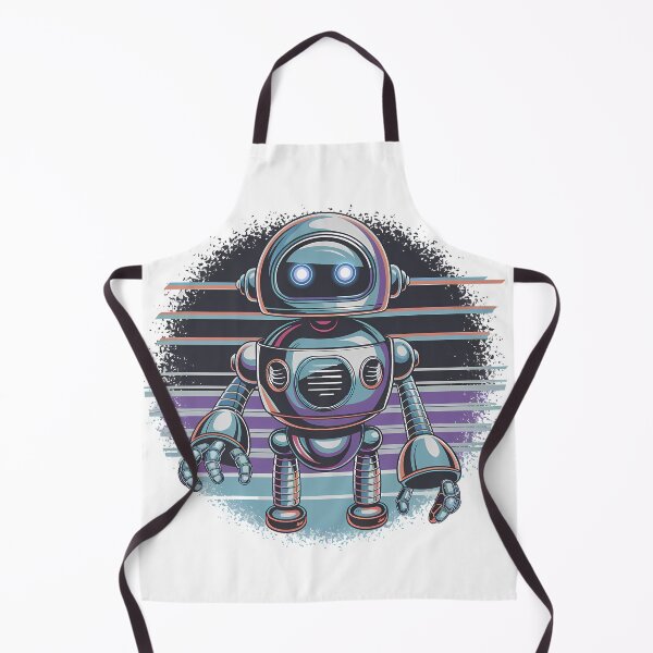 Artikelvorschau, Retro-Bot-Design entworfen und verkauft von Printiko.