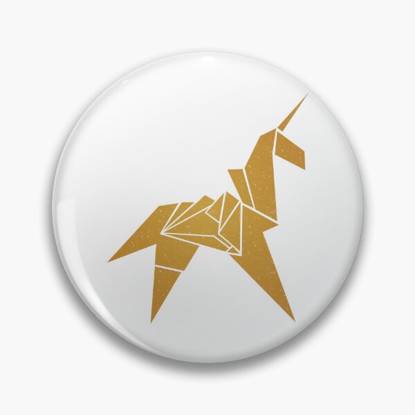 Item preview, Origami Unicorn Replicant - Gold designed and sold by unrealindeed.