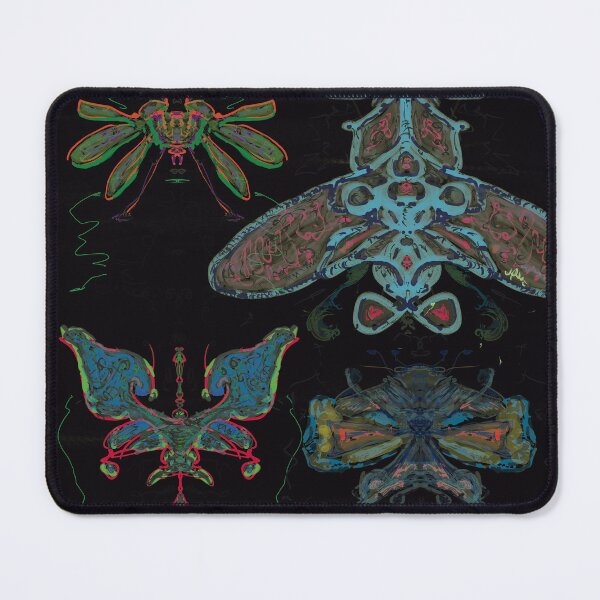 Item preview, Imaginary insects. Version with black background designed and sold by GregorProjector.
