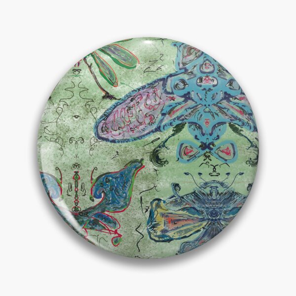 Item preview, Imaginary insects. Version with green background designed and sold by GregorProjector.