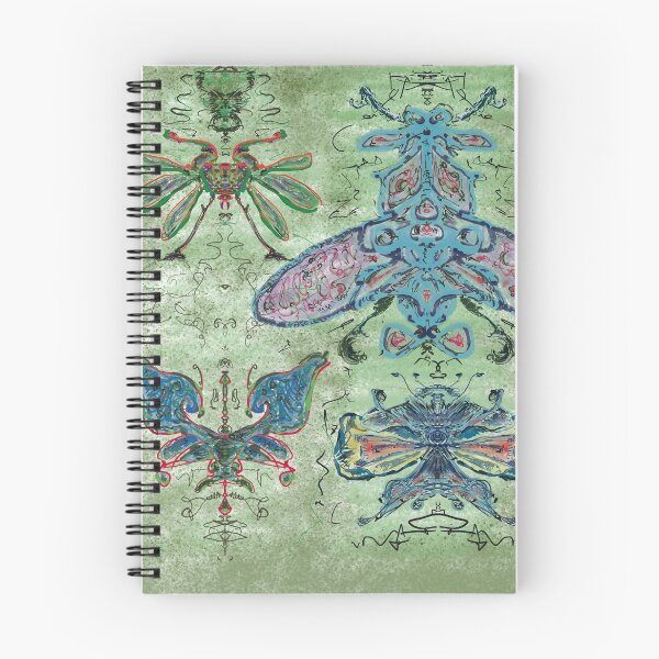 Item preview, Imaginary insects. Version with green background designed and sold by GregorProjector.