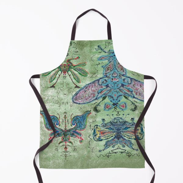 Item preview, Imaginary insects. Version with green background designed and sold by GregorProjector.
