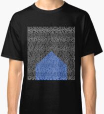 The National (Band) Logo (Sleep Well Beast) and Lyrics Classic T-Shirt