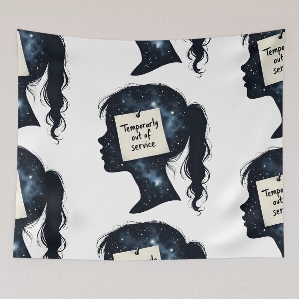 Item preview, Temporarily Out of Service - Galaxy Girl  designed and sold by pixelated_echoes.