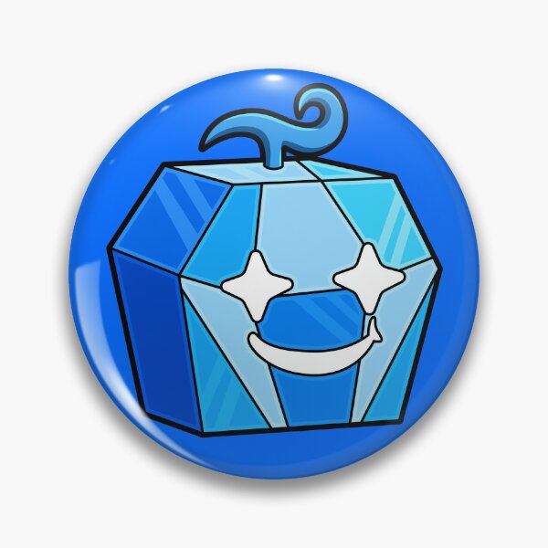 Item preview, Blox Fruits Diamond Fruit Roblox Character designed and sold by Kubala Designs.