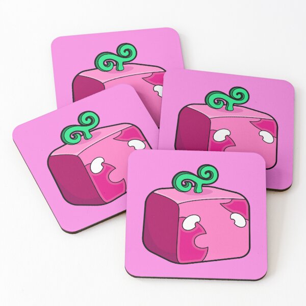 Aperçu de l'œuvre Blox Fruits Personnage Roblox de fruits en caoutchouc créée et vendue par Kubala Designs.