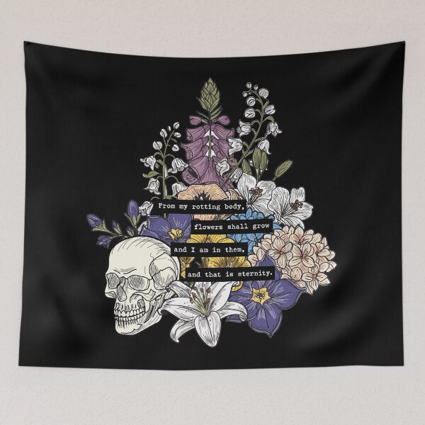Item preview, Poisonous Flowers and Skull designed and sold by kaeashtin.