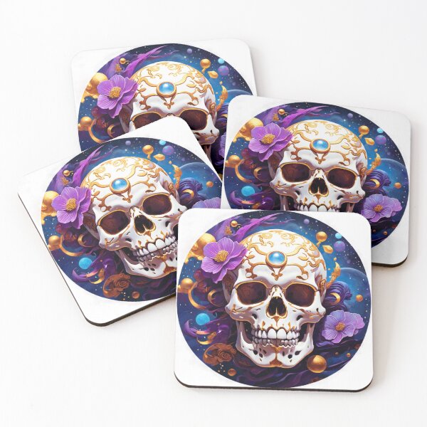 Item preview, Cosmic Aztec Skull Cosmic Aztec Skull designed and sold by SpectrumEssence.