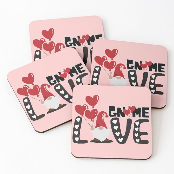 Item preview, Gnome Love | Adorable Valentine’s Gnome with Heart Balloons designed and sold by Gnome to Express.