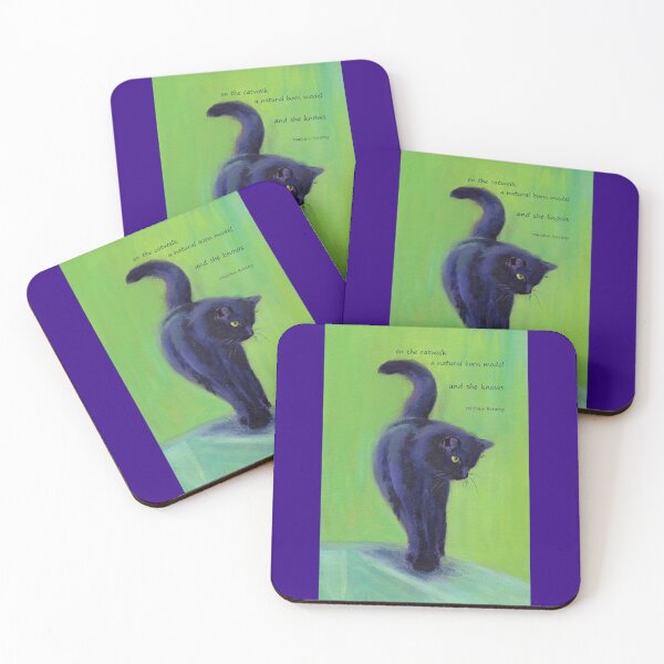 Item preview, A natural born model Cats Haiku English designed and sold by KarenKaspar.