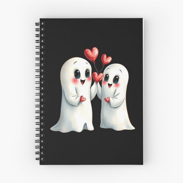 Item preview, Cute Valentine Ghost Couple designed and sold by One Pine Designs.