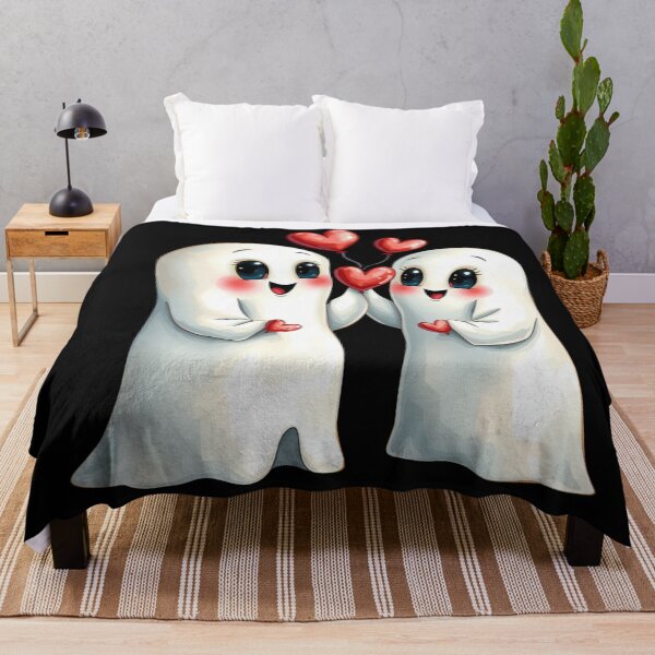 Item preview, Cute Valentine Ghost Couple designed and sold by One Pine Designs.