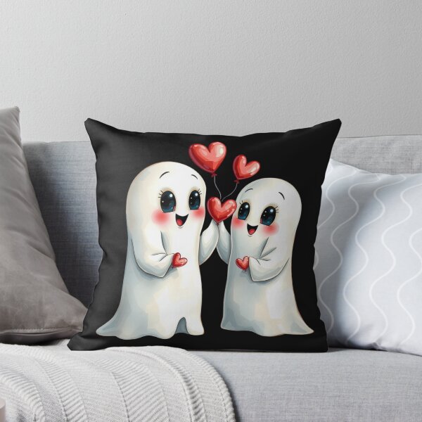 Item preview, Cute Valentine Ghost Couple designed and sold by One Pine Designs.