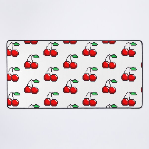 Item preview, pixel retro pair of cherries sticker. designed and sold by shmugytopy.