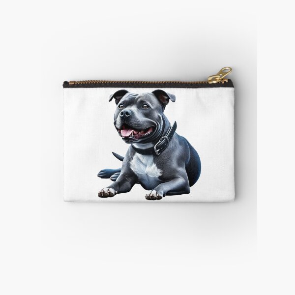 Item preview, Blue Staffy Portrait designed and sold by MaedK.