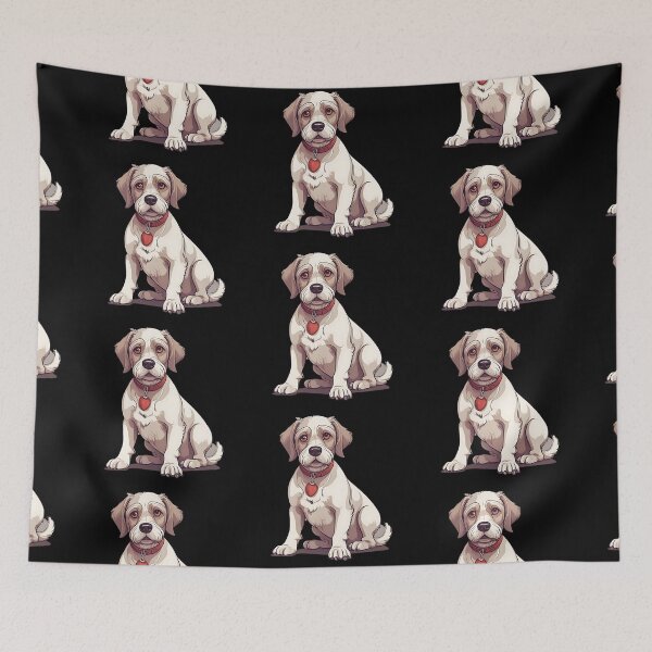 Item preview, dog designed and sold by Temdo7.