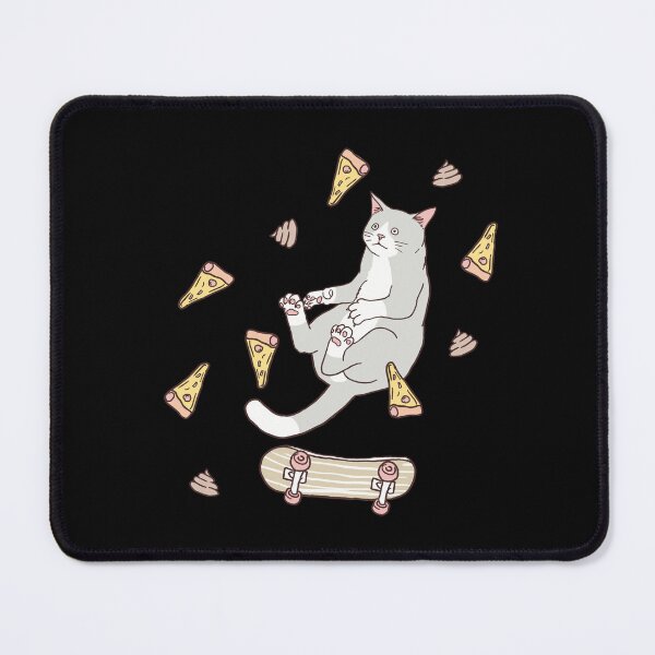 Item preview, Skater Pizza Cat Skateboarding Skateboard designed and sold by Skateboarding Fingerboarding BMX.