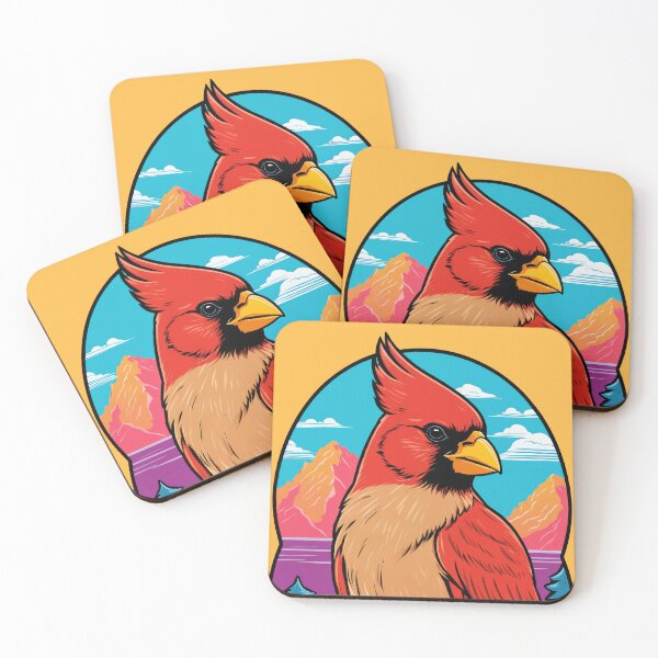 Item preview, Crimson Cardinal in the Clouds designed and sold by REPTISLAV.