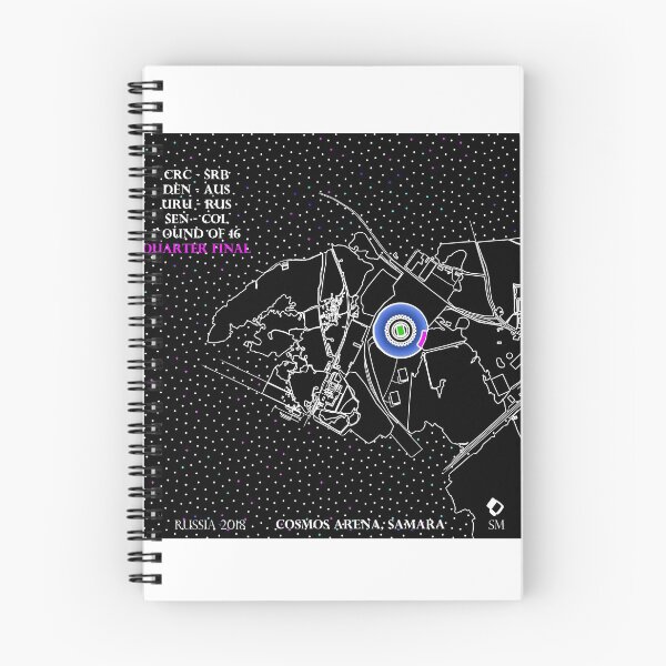 Item preview, Samara Arena - Stadium Map by stadiamap designed and sold by stadiamap.