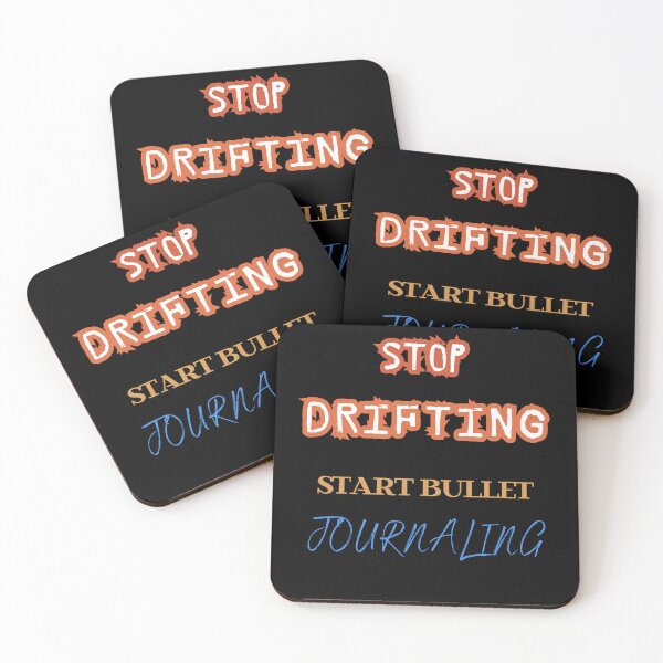 Item preview, Stop Drifting Start Bullet Journaling designed and sold by DarekShop.