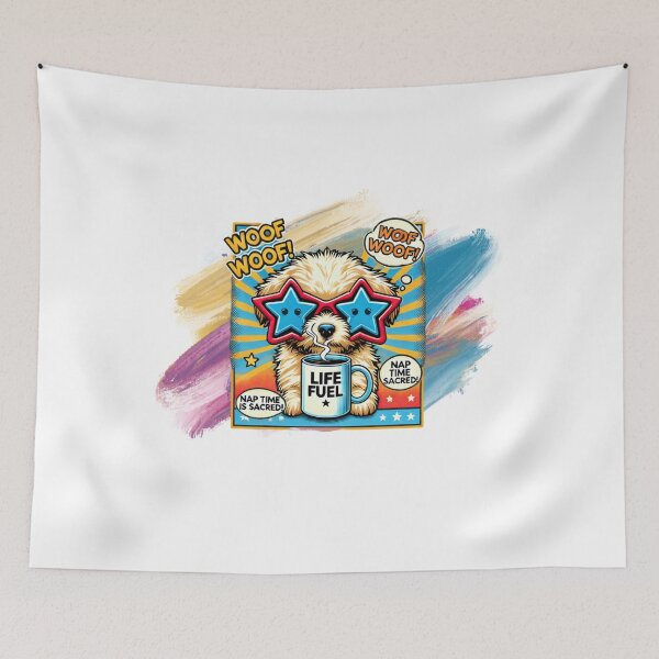 Item preview, Coffee Stars and Sacred Nap Time designed and sold by GusiaTreasures.