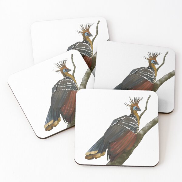 Item preview, Hoatzin, Bird, Digital Drawing designed and sold by AtrixArt.