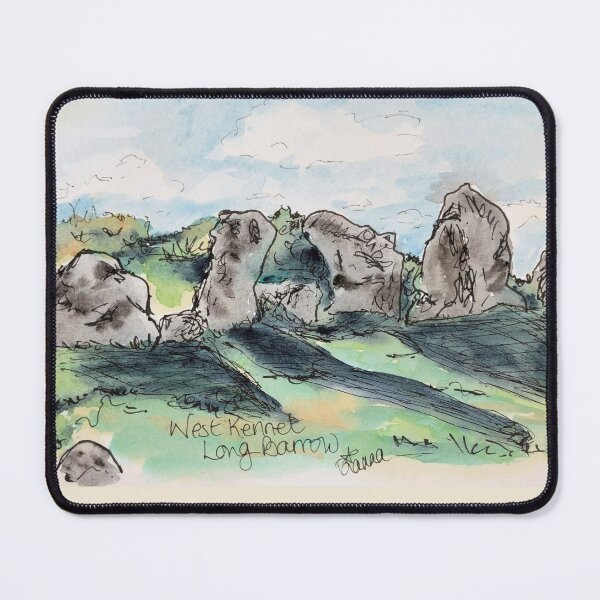 Item preview, West Kennet Long Barrow, Wiltshire designed and sold by Dianna Hardy Art.