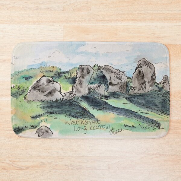 Item preview, West Kennet Long Barrow, Wiltshire designed and sold by Dianna Hardy Art.