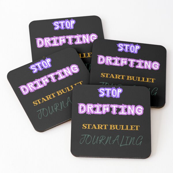 Item preview, Stop Drifting Start Bullet Journaling designed and sold by DarekShop.