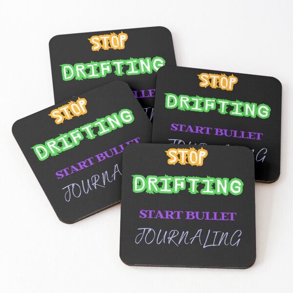 Item preview, Stop Drifting Start Bullet Journaling designed and sold by DarekShop.