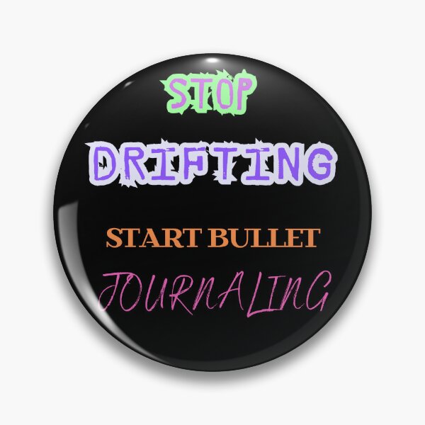 Artikelvorschau, Hören Sie auf, sich treiben zu lassen und beginnen Sie mit dem Bullet Journaling entworfen und verkauft von DarekShop.