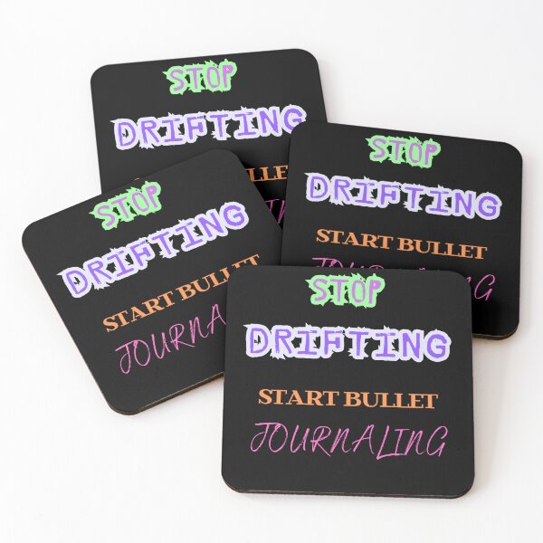 Item preview, Stop Drifting Start Bullet Journaling designed and sold by DarekShop.