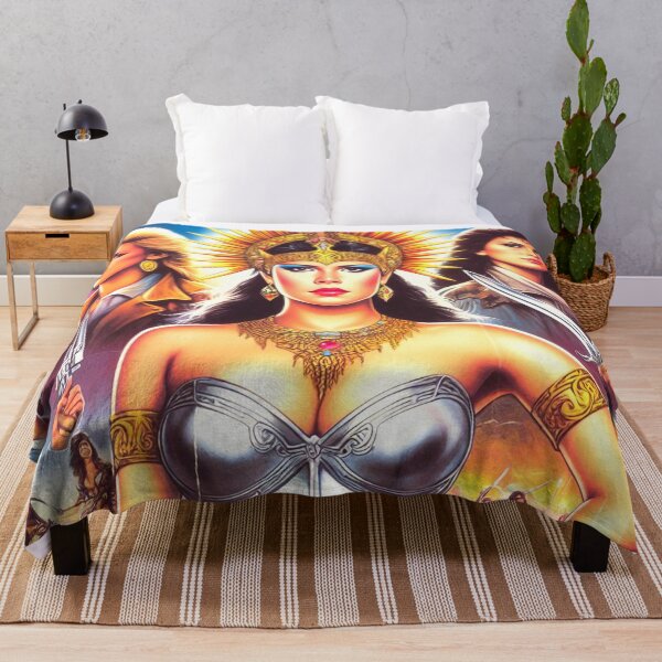 Item preview, Vintage Warrior Woman designed and sold by PulpVintage.