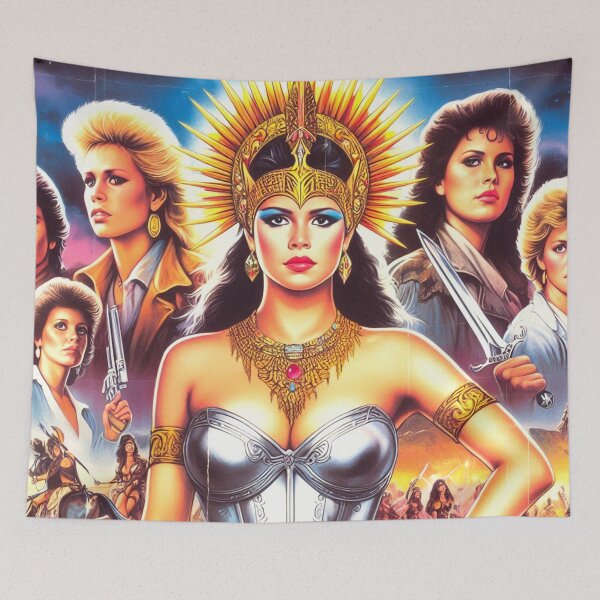 Item preview, Vintage Warrior Woman designed and sold by PulpVintage.