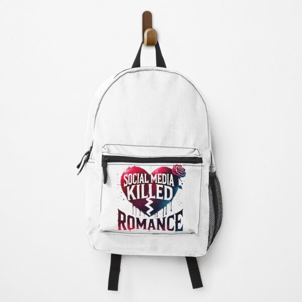 Item preview, Social Media Killed Romance Broken Heart designed and sold by TomFrontierArt.