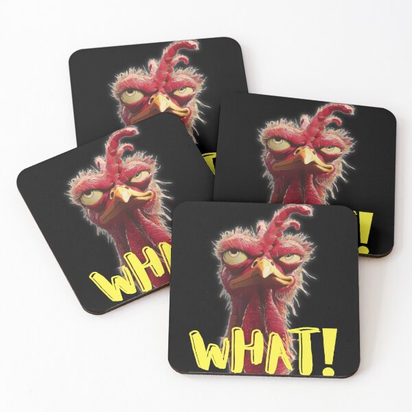 Item preview, what funny and confused roaster-chicken designed and sold by darlwolf.
