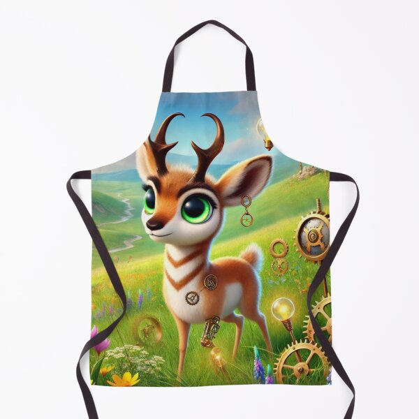 Item preview, Steampunk Pronghorn designed and sold by Sillytoe.