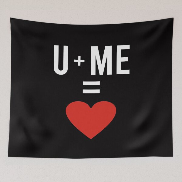Item preview, U+ME=LOVE Romantic T-shirt 'Forever & Always' - A gift for lovers designed and sold by timedesignkardi.