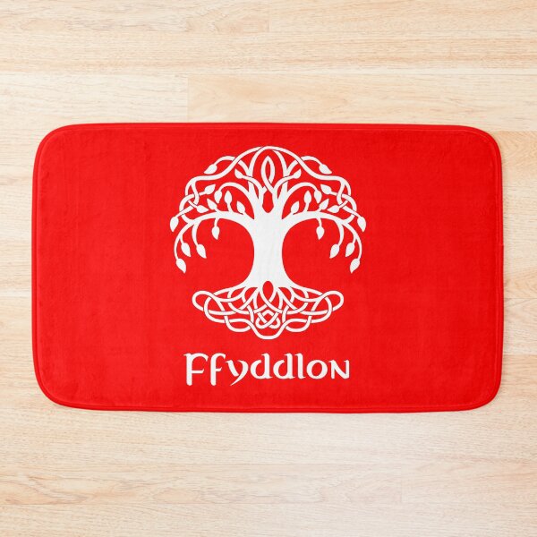 Item preview, Ffyddlon - Faithful in Welsh Celtic Lettering designed and sold by Fern-and-Fyre.