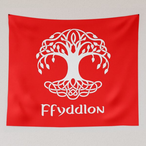 Item preview, Ffyddlon - Faithful in Welsh Celtic Lettering designed and sold by Fern-and-Fyre.