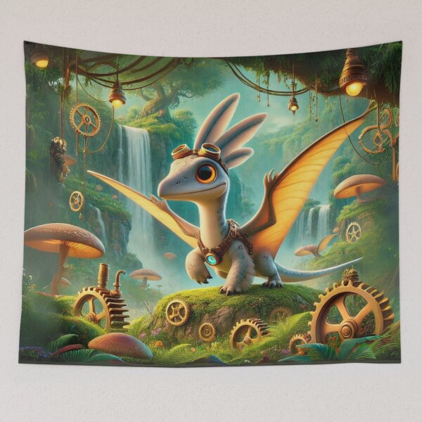 Item preview, Steampunk Pteranodon designed and sold by Sillytoe.