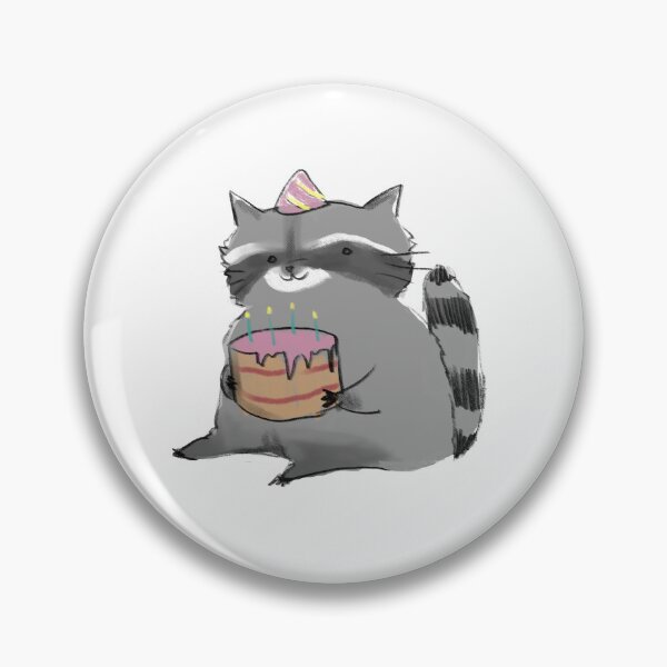 Item preview, Fat raccoon designed and sold by GhostlyLee.